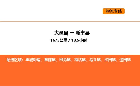 大邑县到信丰县物流公司_大邑县到信丰县货运专线公司（当天走车）
