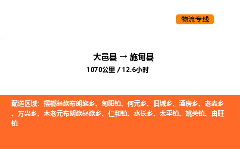 大邑县到施甸县物流公司_大邑县到施甸县货运专线公司（当天走车）
