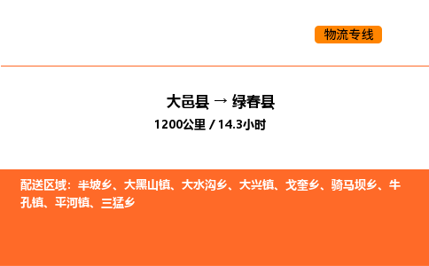 大邑县到绿春县物流公司_大邑县到绿春县货运专线公司（当天走车）